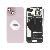 Vidro traseiro completo rosa iPhone 15 (Pulled A)