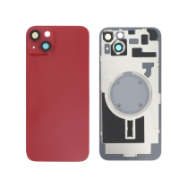 Vidro traseiro completo vermelho iPhone 14 Plus (com MagSafe) (sem logótipo)