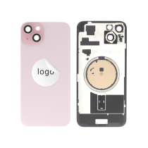 Vidro traseiro rosa iPhone 15 Plus (Pulled B)