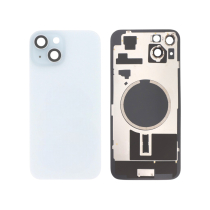 Vidro traseiro azul iPhone 15 Plus (com MagSafe) (sem logótipo)