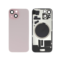 Vidro traseiro rosa iPhone 15 (com MagSafe) (sem logótipo)