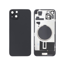 Vidro traseiro preto iPhone 15 Plus (com MagSafe) (sem logótipo)