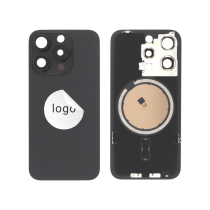Vidro traseiro preto iPhone 15 Pro (Pulled C)
