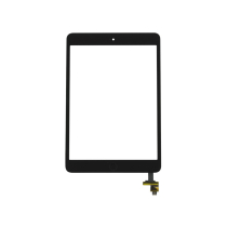 Vidro tátil completo preto iPad mini (1/2.ª geração)