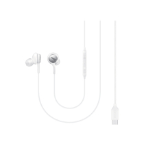 SAMSUNG Auriculares AKG USB-C (brancos)
