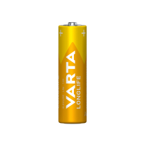 VARTA Pack 4 Pilhas alcalinas AA Longlife