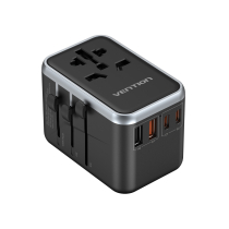 VENTION Adaptador USB 4 Portas GaN