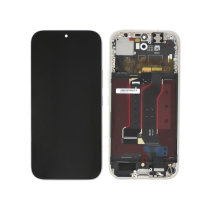 Ecrã completo branco dourado Honor 600