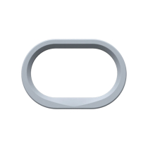 RHINOSHIELD Aro de objetiva para capa de proteção iPhone 16e (cinzento prateado)