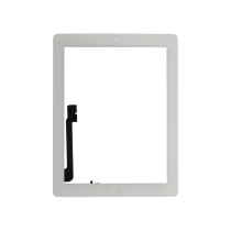 Vidro tátil completo branco iPad 9.7" (4.ª geração)
