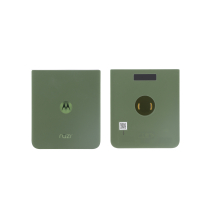 Vidro traseiro verde Motorola Razr 50 Ultra