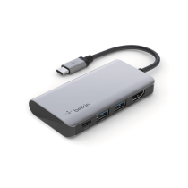 BELKIN Adaptador USB-C Multiport + Carregamento 4en1 100W