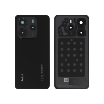 Vidro traseiro preto Redmi Note 14 4G