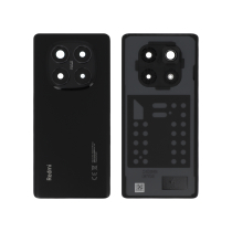 Vidro traseiro preto Redmi Note 14 Pro 4G