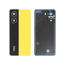 Vidro traseiro amarelo Poco X7 Pro