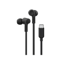 BELKIN Auriculares com fios USB-C com Micro (pretos)