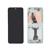 Ecrã completo verde-água Galaxy Z Flip6 (F741B)