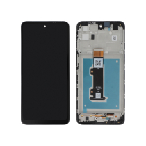 Ecrã completo preto Moto E32 (com chassis)