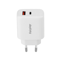 FAIRPLAY Carregador 65W (USB-A + USB-C)