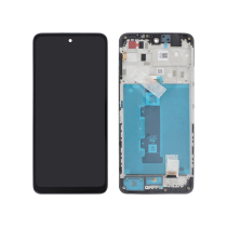 Ecrã completo preto Motorola Moto G22