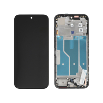 Ecrã completo preto Moto G87 5G