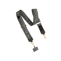 FAIRPLAY Corrente comprida 120cm PERLA (cinzenta/preta)