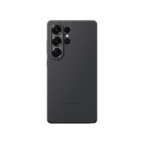 SAMSUNG Capa de proteção em silicone Preta Galaxy S25 Ultra