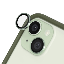 RHINOSHIELD Proteção de câmara iPhone 15/15 Plus (Verde)