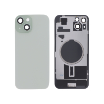 Vidro completo verde iPhone 15 Plus (com MagSafe) (sem logótipo)