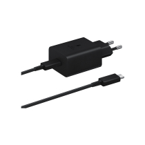 SAMSUNG Adaptador de corrente USB-C 45W + Cabo (preto) (Masterbox 10pcs)