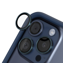 RHINOSHIELD Proteção de câmara iPhone 15 Pro/15 Pro Max (Azul)