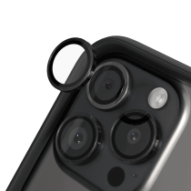 RHINOSHIELD Proteção de câmara iPhone 15 Pro/15 Pro Max (preta)