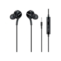 SAMSUNG Auriculares Jack com microfone integrado (pretos) (Bulk)