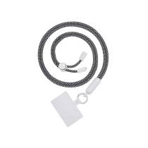 FAIRPLAY Cordão 120cm FLORA (branco/preto)