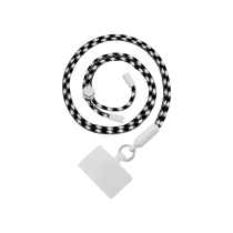 FAIRPLAY Cordão 120cm FLORA (branco/preto)