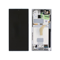 Ecrã completo branco Galaxy S21 FE (G990B)