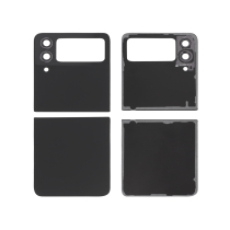 Vidro traseiro preto Galaxy Z Flip4 (F721B) (sem logótipo)