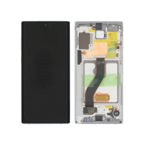 Ecrã completo branco Galaxy Note 10 (N970F)
