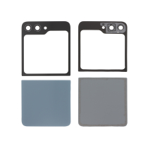 Vidro traseiro completo azul Galaxy Z Flip5 (F731B) (sem logótipo)