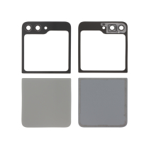 Vidro traseiro completo cinzento Galaxy Z Flip5 (F731B) (sem logótipo)