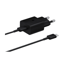 SAMSUNG Pack Carregador 15W + Cabo USB-C (preto)
