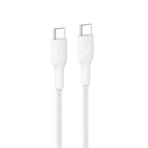 BELKIN Cabo entrançado PCR USB-C para USB-C 240W 2.0 1m (branco)