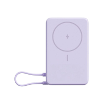 Xiaomi PowerBank magnético 10 000 mAh com suporte integrado (Violeta)