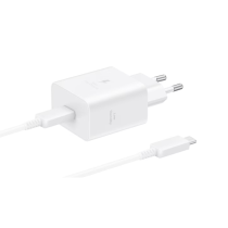 SAMSUNG Adaptador de corrente USB-C 45W + Cabo (branco) (Masterbox 10pcs)