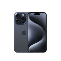 iPhone 15 Pro 128 GB Titânio azul (Grade C) (Margin VAT) (Recondicionado)