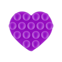 Suporte com ventosa Coração (Violeta)
