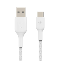 BELKIN Cabo entrançado USB-C 2m (branco)