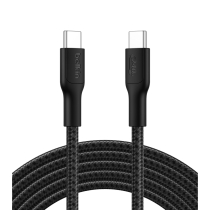 BELKIN Cabo entrançado PCR USB-C para USB-C 240W 2.0 3m (preto)