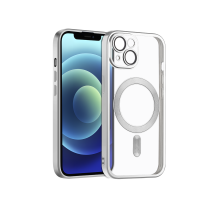 COVERME Capa de proteção HALO Magsafe iPhone 16 (prateada)