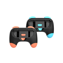DOBE Grip Comando Cartoon Nintendo Switch 2 (Azul/Laranja) (Conjunto de 2)
